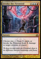 Invocar o Mente de Fogo / Invoke the Firemind - Magic: The Gathering - MoxLand